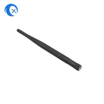 2.4G 5.8g Yüksek Kazanç 5dBi Çift Bantlı Anten Katlanabilir Harici WiFi Anten SMA ile Kauçuk Anten Yönlendiriciler için Erkek