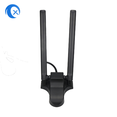 Çift bantlı 2.4GHz 5GHz RP-SMA 6,5 fit uzantı kablosu ile WiFi antenleri PC Masaüstü Bilgisayar Telsiz Bluetooth
