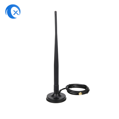 806-960MHz / 1710-2690MHz 4G LTE LMR195 Kablolu SMA Bağlantısı ile Manyetik Dağ Anten