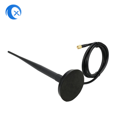806-960MHz / 1710-2690MHz 4G LTE LMR195 Kablolu SMA Bağlantısı ile Manyetik Dağ Anten