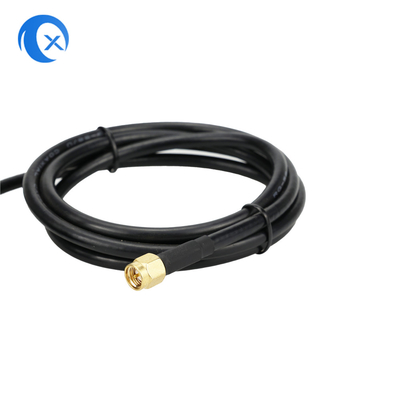 806-960MHz / 1710-2690MHz 4G LTE LMR195 Kablolu SMA Bağlantısı ile Manyetik Dağ Anten