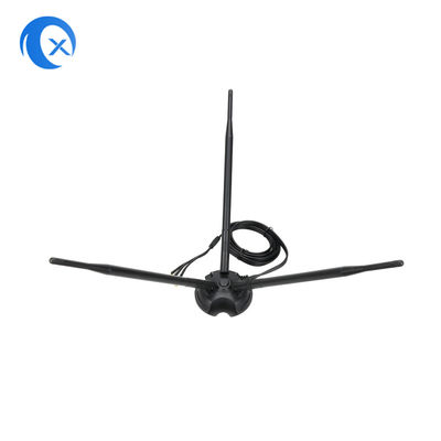 RP-SMA erkek bağlantısı olan manyetik montajlı anten