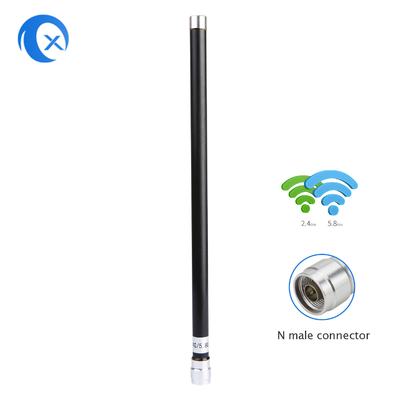 2.4GHz 5.8GHz Çift Bantlı 7dBi Yüksek Kazanç Çevre / İçerideki Tüm Yönlü Fiberglass Anten