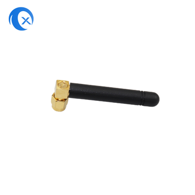 2.4G WiFi Sağ Köşeli SMA Erkek Bağlayıcı Yüksek Kazanç 2dBi GSM Rubber Duck Antenna Router için