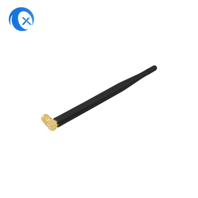 SMA Er Connector Mount High Gain 5dBi 868MHz 2.4G Anten NFC sabit sağ açı WiFi Rubber Duck Antenna for Router