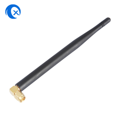 SMA Er Connector Mount High Gain 5dBi 868MHz 2.4G Anten NFC sabit sağ açı WiFi Rubber Duck Antenna for Router