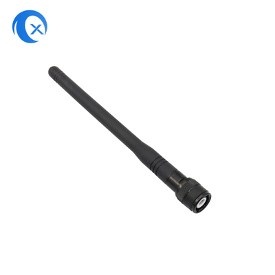 2.4GHz Yüksek Kazanç 5dBi Kauçuk Ducky Telekomünikasyon için TNC Erkek Bağlantısı ile Dış WiFi Anten