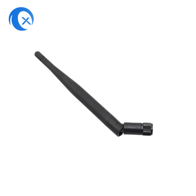 2.4G 5.8g Yüksek Kazanç 5dBi Çift Bantlı Anten Katlanabilir Harici WiFi Anten SMA ile Kauçuk Anten Yönlendiriciler için Erkek
