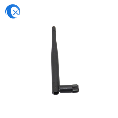2.4G 5.8g Yüksek Kazanç 5dBi Çift Bantlı Anten Katlanabilir Harici WiFi Anten SMA ile Kauçuk Anten Yönlendiriciler için Erkek