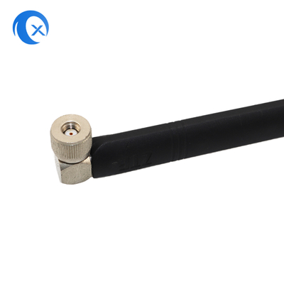 Yüksek Kazanç 5dBi Sabit 90 Derece Dış Kauçuk Sağ Köşeli RP SMA Erkek Bağlantı 2.4GHz HD Güvenlik Kamerası Anten