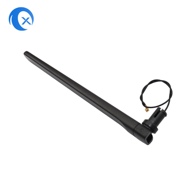 2.4G Yüksek Kazanç 5 dBi Omni Swivel Paddle Router Anten için Uçan Kablo ile Su geçirmez WiFi Anten