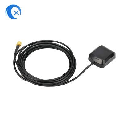 1575.42MHz 28dBi 3m Omnidirectional Magnetic Mount GPS Active Antenna Aerial Sam Connector Rg174 Kablo