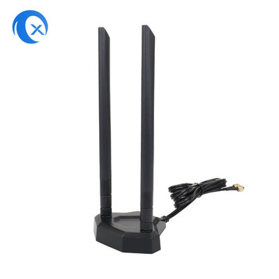 RoHS 2.4 5.8GHz Dual Band Manyetik Tabanlı Anten 5dBi