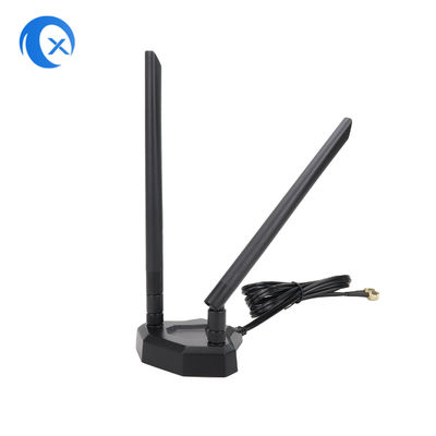 RoHS 2.4 5.8GHz Dual Band Manyetik Tabanlı Anten 5dBi