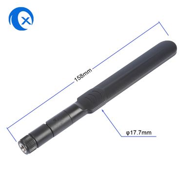 Katlanabilir RPSMA Erkek Konnektörlü 2.4GHz Omni WiFi Paddle Anten 3dBi