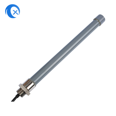 4G Omni Fiberglas Anten 5dBi, 800/1800/2600MHz Çok Bantlı, Dış Mekan, 3m Kablo, Gri