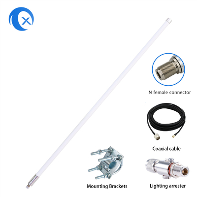 LMR-200 Kablolu 8dBi 868MHz Çok Yönlü Fiberglas Helyum Anten