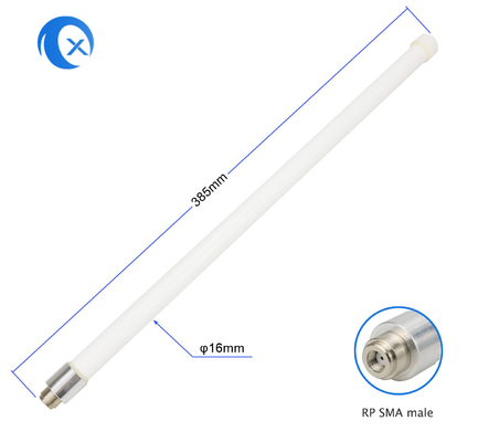 SMA erkek konnektörlü Yüksek DBI 433MHZ Alıcı Anten Fiberglas Kırbaç Anten