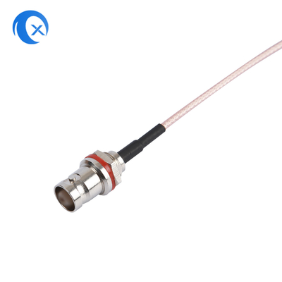 RF koaksiyel kablo tertibatları RG316 kablosu SMA N-Tipi MMCX BNC Konnektör atlama kablosu