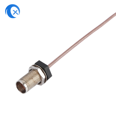 RF koaksiyel kablo tertibatları RG316 kablosu SMA N-Tipi MMCX BNC Konnektör atlama kablosu