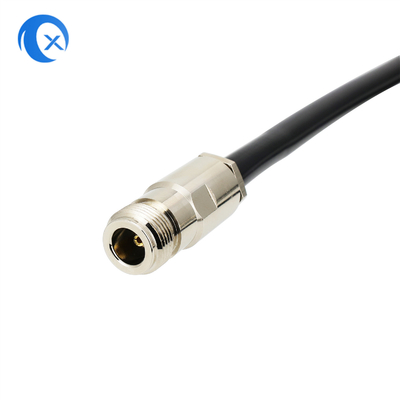 N-Tipi dişi - SMA erkek LMR400 RF koaksiyel kablo tertibatları Düşük Kayıplı Uzatma Kablosu 3G/4G/5G/LTE anteni için 50 Ohm