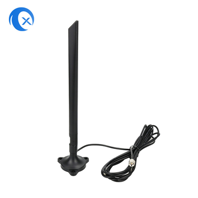 2.4G 5 DBi 5g 5.8g WiFi Omnidirectional Magnet Mount Antenna SMA Bağlantısı ile Ağ Kartı için