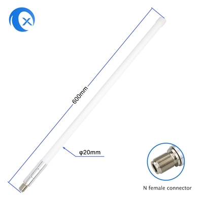 Açık Su Geçirmez 5.8dBi fiberglas anten LoRa Ağ Geçidi için N Tipi 915 MHz Anten